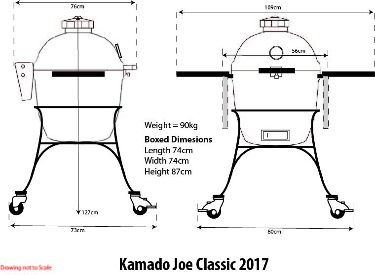 Kamado Joe Classic II Keramikgrill 3 Kamado Joe Classic II Keramikgrill