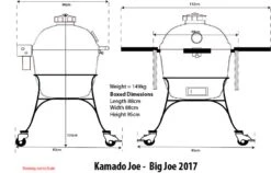 Kamado Joe Big Joe II Keramikgrill -Campinggeschäfte 16052 Kamado Big Joe Diagram 2017
