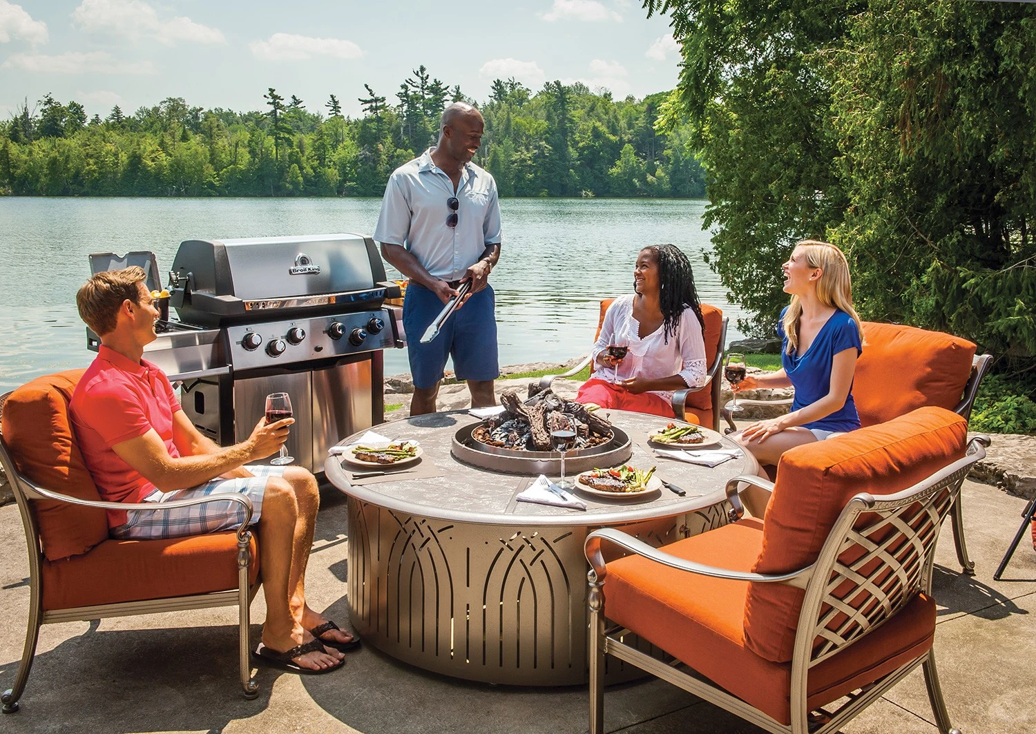 Broil King Sovereign 490 XL Gasgrill Inkl. Drehspieß + Grillfürst Fettschiene 7 Broil King Sovereign 490 XL Gasgrill Inkl. Drehspieß + Grillfürst Fettschiene – Bild 5