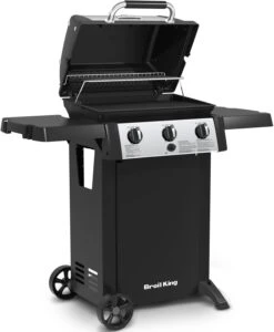 Broil King GEM 310 Gasgrill Inkl. Grillfürst Fettschiene - Modell 2023 -Campinggeschäfte 21509 Broil King Gem 320 814152 open 1