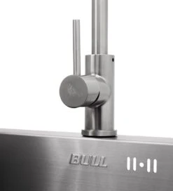 BULL Spülbecken In Der Größe S, 33 X 33 X 20 Cm, Inkl. Wasserhahn (für Warm/kalt) -Campinggeschäfte 21619 Bull Spuelbecken Groesse S Edelsta 4 1613487078