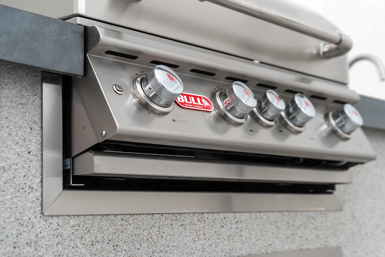 BULL Einbau Blende Lonestar Und Angus / Edelstahl 3 BULL Einbau Blende Lonestar Und Angus / Edelstahl