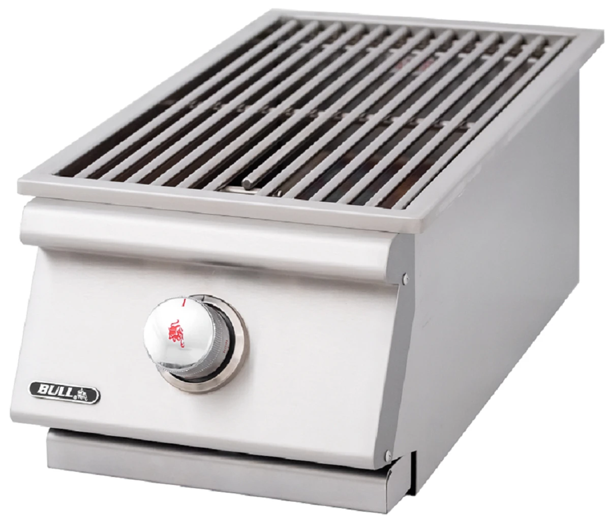 BULL Infrarot Einbau Seitenbrenner / Edelstahl / Slide-In 4 BULL Infrarot Einbau Seitenbrenner / Edelstahl / Slide-In – Bild 2