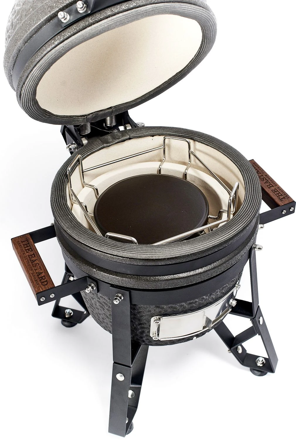 The Bastard Keramikgrill Urban Small - Schwarz Matt - Modell 2023 7 The Bastard Keramikgrill Urban Small - Schwarz Matt - Modell 2023 – Bild 5