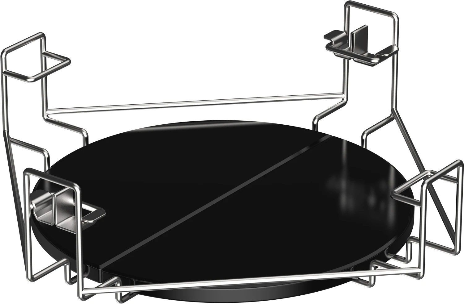 The Bastard Keramikgrill Classic Medium - Solo - Schwarz Glänzend - Modell 2023 3 The Bastard Keramikgrill Classic Medium - Solo - Schwarz Glänzend - Modell 2023