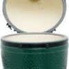 Big Green Egg Small Keramikgrill -Campinggeschäfte Big Green Egg Small Keramikgrill Deckel offen