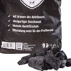 Big Green Egg Holzkohle Wildfire 9 Kg - Apfelbaum -Campinggeschäfte Big Green Egg Wildfire Apfelbaum Holzkohle Struktur
