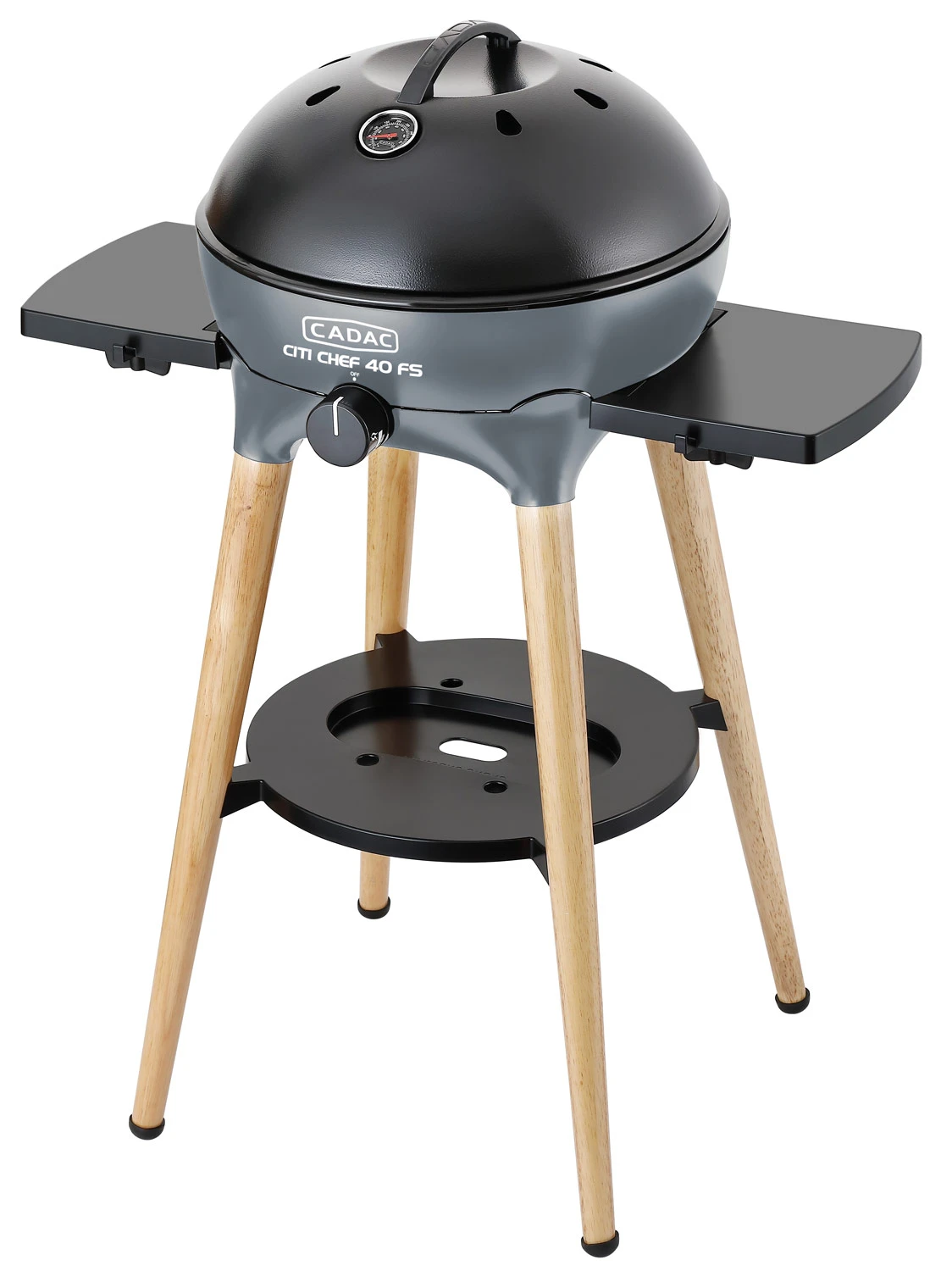 CADAC Gasgrill Citi Chef 40 FS BBQ / Dome Steel Grey, 30 Mbar 4 CADAC Gasgrill Citi Chef 40 FS BBQ / Dome Steel Grey, 30 Mbar – Bild 2