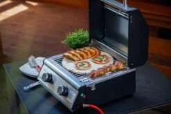 Grillfürst G201E 2-Brenner Gasgrill Portabel V2 - Campinggrill / Balkongrill - X-DEAL Inkl. Untergestell Und Tragetasche 32 Grillfürst G201E 2-Brenner Gasgrill Portabel V2 - Campinggrill / Balkongrill - X-DEAL Inkl. Untergestell Und Tragetasche -Campinggeschäfte Grillfuerst Camping Gasgrill G201 Pizzastein