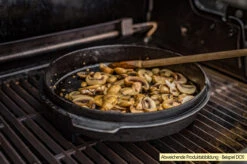 Grillfürst Dutch Oven BBQ Edition DO28 - XXL Dutch Oven -Campinggeschäfte Grillfuerst Dutch Oven DO28 BBQ Edition Deckel Pfanne