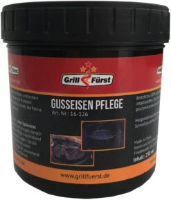 Grillfürst Dutch Oven Set BBQ Kastenform BK4 Aus Gusseisen - X-DEAL Inkl. Tragetasche / Aufbewahrungstasche, Gusseisen Pflege Und Deckelheber -Campinggeschäfte Grillfuerst Dutch Oven Gusseisen Pflegepaste 2