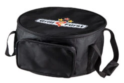 Grillfürst Dutch Oven Set BBQ Edition DO20 - X-DEAL Inkl. Tragetasche / Aufbewahrungstasche, Gusseisen Pflege, Ringreiniger, Deckelheber Und Bambus-Kochlöffel -Campinggeschäfte Grillfuerst Dutch Oven Tragetasche DO20 19 197