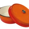 Grillfürst Emaillierter Dutch Oven Ohne Füsse DO12 - Orange 1 Grillfürst Emaillierter Dutch Oven Ohne Füsse DO12 - Orange -Campinggeschäfte Grillfuerst Dutch Oven ohne Fuesse DO12 orange offen