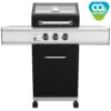 Grillfürst G210E 2-Brenner Gasgrill Mit Hochtemperaturbrenner Und Edelstahl Rosten 1 Grillfürst G210E 2-Brenner Gasgrill Mit Hochtemperaturbrenner Und Edelstahl Rosten -Campinggeschäfte Grillfuerst Gasgrill G210E CO2 neutral