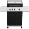 Grillfürst G310G 3-Brenner Gasgrill Borussia Dortmund Edition Mit Hochtemperaturbrenner Und Gusseisen Rosten -Campinggeschäfte Grillfuerst Gasgrill G310 Borussia Dortmund Edition front