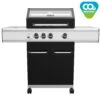 Grillfürst G310G 3-Brenner Gasgrill Mit Hochtemperaturbrenner Und Gusseisen Rosten 1 Grillfürst G310G 3-Brenner Gasgrill Mit Hochtemperaturbrenner Und Gusseisen Rosten -Campinggeschäfte Grillfuerst Gasgrill G310G CO2 neutral
