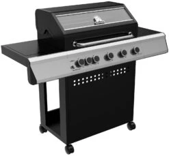 Grillfürst S530G 5-Brenner Gasgrill Mit Seitenkocher Und Gusseisen Rosten Inkl. Abdeckhaube 11 Grillfürst S530G 5-Brenner Gasgrill Mit Seitenkocher Und Gusseisen Rosten Inkl. Abdeckhaube -Campinggeschäfte Grillfuerst S 530 Gasgrill Seitenkocher Gussroste seite