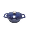 Grillfürst Dutch Oven Sternentöpfchen / Gusseisen Bräter - Emailliert - S - Blau -Campinggeschäfte Grillfuerst Sternentoepfchen blau Braeter S 20 273