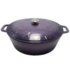 Grillfürst Dutch Oven Sternentöpfchen / Gusseisen Bräter - Emailliert - XL - Lila -Campinggeschäfte Grillfuerst Sternentoepfchen lila Braeter XL 20 094