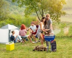 LotusGrill XXL - Holzkohle Grillstation - Tiefblau