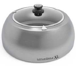 LotusGrill Edelstahl Grillhaube XL 3 LotusGrill Edelstahl Grillhaube XL