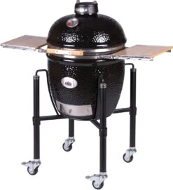 Monolith Grill CLASSIC BBQ GURU - PRO-Serie 2.0 Schwarz - MIT Gestell Und Seitentischen - Inkl. DynaQ Controller Set 13 Monolith Grill CLASSIC BBQ GURU - PRO-Serie 2.0 Schwarz - MIT Gestell Und Seitentischen - Inkl. DynaQ Controller Set -Campinggeschäfte Monolith Keramik Grill Classic PRO Serie 2 0 129001 black 4 2