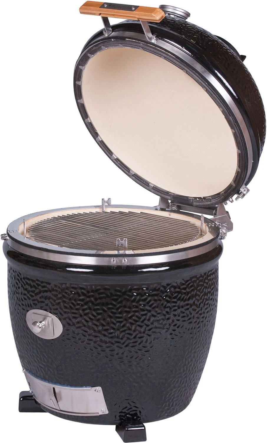 Monolith Grill CLASSIC BBQ GURU - PRO-Serie 2.0 Schwarz - OHNE Gestell Und Seitentische - Inkl. DigiQ Controller Set 5 Monolith Grill CLASSIC BBQ GURU - PRO-Serie 2.0 Schwarz - OHNE Gestell Und Seitentische - Inkl. DigiQ Controller Set – Bild 3