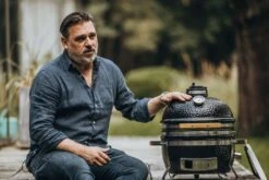 Monolith ICON Black Keramikgrill Tischgrill Inkl. Gestell -Campinggeschäfte Monolith Keramikgrill Icon Campinggrilll