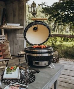 Monolith ICON Black Keramikgrill Tischgrill Inkl. Gestell -Campinggeschäfte Monolith Keramikgrill Icon Tischgrill