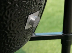 Monolith Grill CLASSIC PRO-Serie 2.0 Schwarz - MIT Gestell Und Seitentischen -Campinggeschäfte Monolith bbq guru adapter classic grill