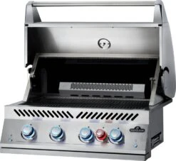 Napoleon 700-Series 32" BIG32 Edelstahl Einbaugrill Inkl. Drehspieß - Modell 2023 -Campinggeschäfte Napoleon Einbaugrill BIG32 Drehregler Safety Glow