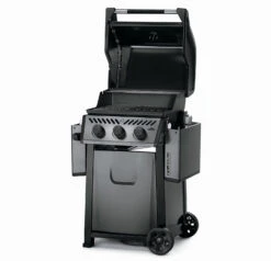 Napoleon Freestyle 365 Gasgrill, Graphit - Modell 2023 -Campinggeschäfte Napoleon Freestyle 365 Gasgrill Seite Deckel offen