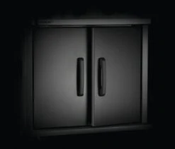 Napoleon Rogue SE 525 Gasgrill, Schwarz Mit Gussrosten, Sizzle Zone Und Heckbrenner - Modell 2023 -Campinggeschäfte Napoleon Gasgrill SE525 Unterschrank Tueren schwarz