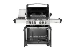 Napoleon Prestige 500 Gasgrill, Charcoal Grau - Mit Safety Glow - X-DEAL Inkl. Grillthermometer, Schneidebrett Und Windschild Für SIZZLE ZONE 24 Napoleon Prestige 500 Gasgrill, Charcoal Grau - Mit Safety Glow - X-DEAL Inkl. Grillthermometer, Schneidebrett Und Windschild Für SIZZLE ZONE -Campinggeschäfte Napoleon Prestige 500 Gasgrill grey open 1