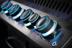 Napoleon Prestige 500 Gasgrill, Charcoal Grau - Mit Safety Glow - Modell 2023 -Campinggeschäfte Napoleon Prestige 500 Safety Glow Drehreglerbeleuchtung 02