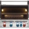 Napoleon Prestige Pro 500-3 Edelstahl Einbaugrill Erdgas - Inkl. Drehspieß - Modell 2023 -Campinggeschäfte Napoleon Prestige Pro 500 Einbaugrill offen 1