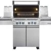 Napoleon Prestige Pro 500-3 Edelstahl Gasgrill, Erdgas Inkl. Drehspieß - Modell 2023 -Campinggeschäfte Napoleon Prestige Pro 500 offen 01