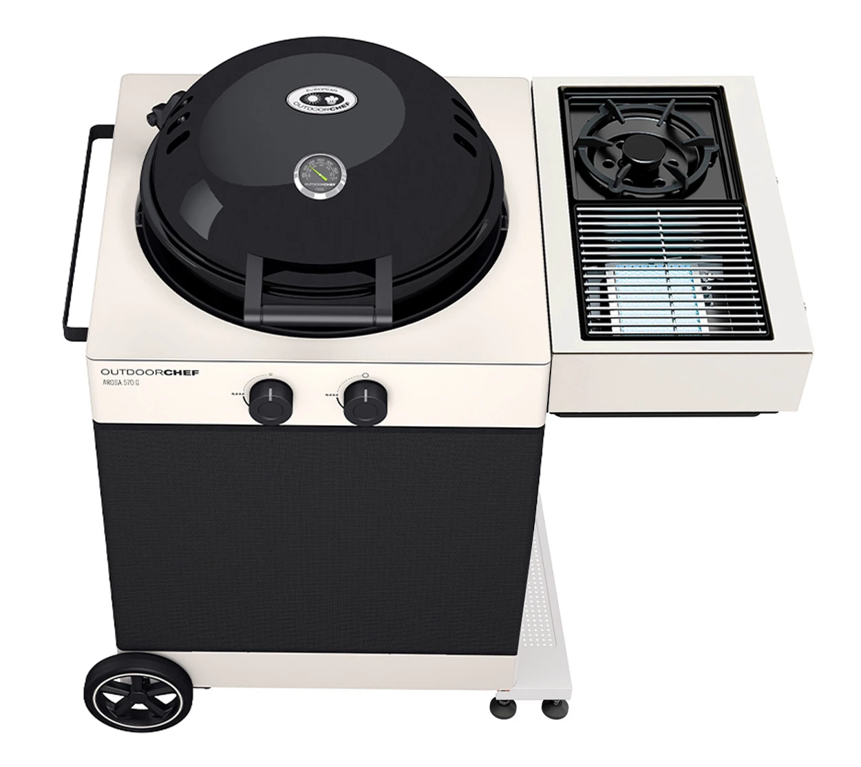 Outdoorchef Gas Kugelgrill Arosa 570 G Tex Inkl. Blazing Zone + Cooking Zone 3 Outdoorchef Gas Kugelgrill Arosa 570 G Tex Inkl. Blazing Zone + Cooking Zone
