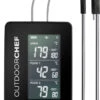 Outdoorchef Gourmet Check PRO Black - Bluetooth Grillthermometer Mit 3 Temperaturfühlern -Campinggeschäfte Outdoorchef Gourmet check pro black