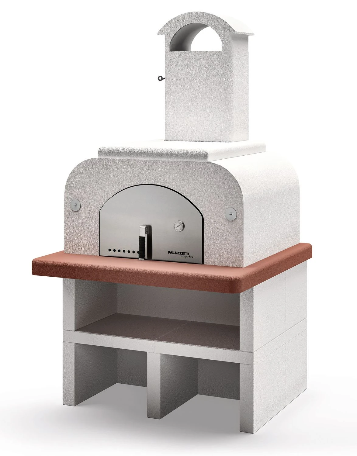 Palazzetti Pizzaofen Easy Medium Mit Beton Untergestell Inkl. Montagematerial 3 Palazzetti Pizzaofen Easy Medium Mit Beton Untergestell Inkl. Montagematerial