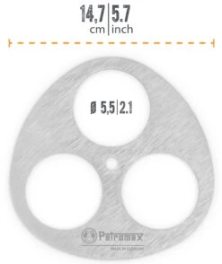 Petromax Dreibein-Ring Groß -Campinggeschäfte Petromax Drebein Ring gross Abmessungen
