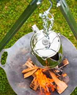 Petromax Perkolator Perkomax Le28 / Edelstahl (4,2 Liter) -Campinggeschäfte Petromax Edelstahl Perkolator per 28 le Feuerstelle