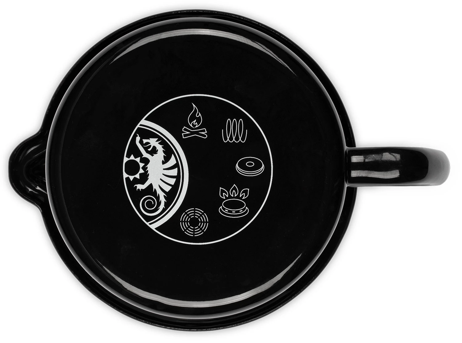 Petromax Emaille Milchtopf / 1000 Ml / Schwarz 3 Petromax Emaille Milchtopf / 1000 Ml / Schwarz