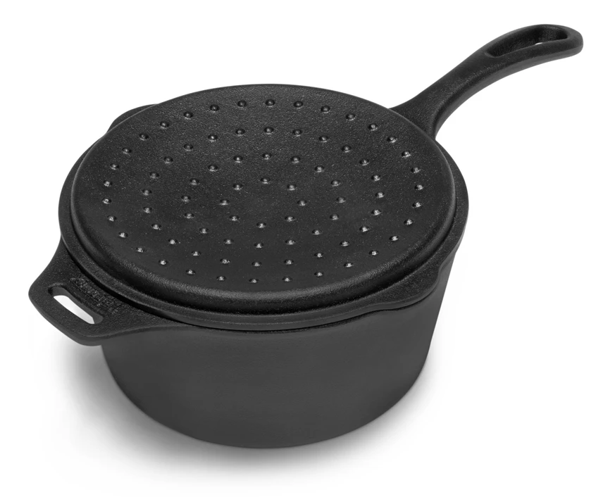 Petromax Gusseiserne Kasserolle Mit Deckel Kr2 4 Petromax Gusseiserne Kasserolle Mit Deckel Kr2 – Bild 2