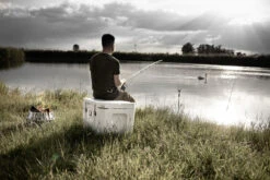 Petromax Kühlbox 50 Liter Alpenweiß - Inkl. Sitzkissen, Haft-Unterlage Und Einsatzkorb -Campinggeschäfte Petromax Kuehlbox angeln
