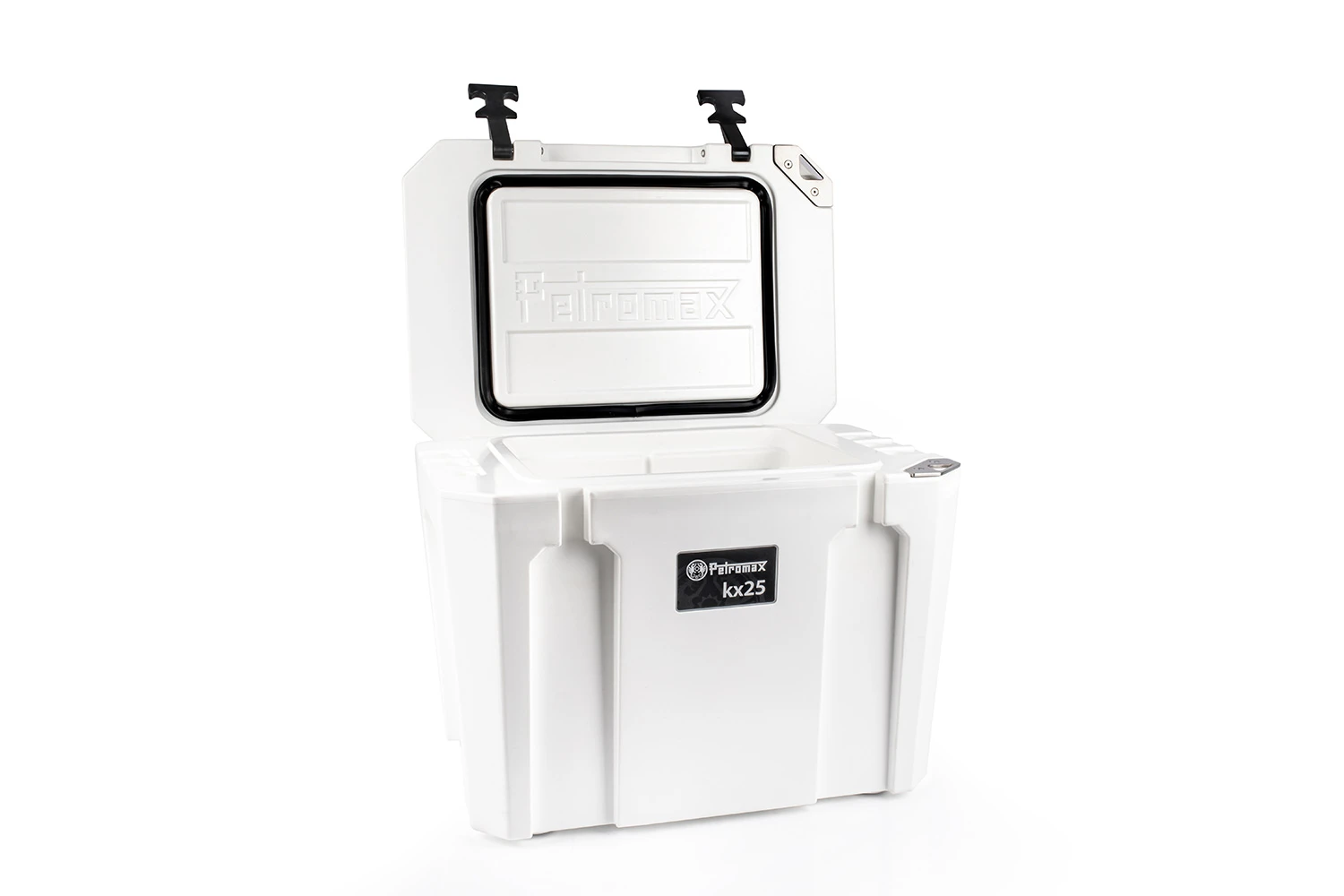 Petromax Kühlbox 25 Liter Alpenweiß - Grillfürst DEAL Inkl. Sitzkissen, Haft-Unterlage Und Einsatzkorb 7 Petromax Kühlbox 25 Liter Alpenweiß - Grillfürst DEAL Inkl. Sitzkissen, Haft-Unterlage Und Einsatzkorb – Bild 5