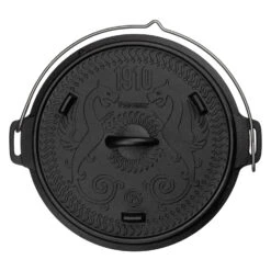 Petromax Ft9 Feuertopf Dutch Oven 7,5 L - Ohne Füße - Sonderedition Since 1910 10 Petromax Ft9 Feuertopf Dutch Oven 7,5 L - Ohne Füße - Sonderedition Since 1910 -Campinggeschäfte Petromax ft9 1910 Feuertopf Jubilaeum Deckel 1