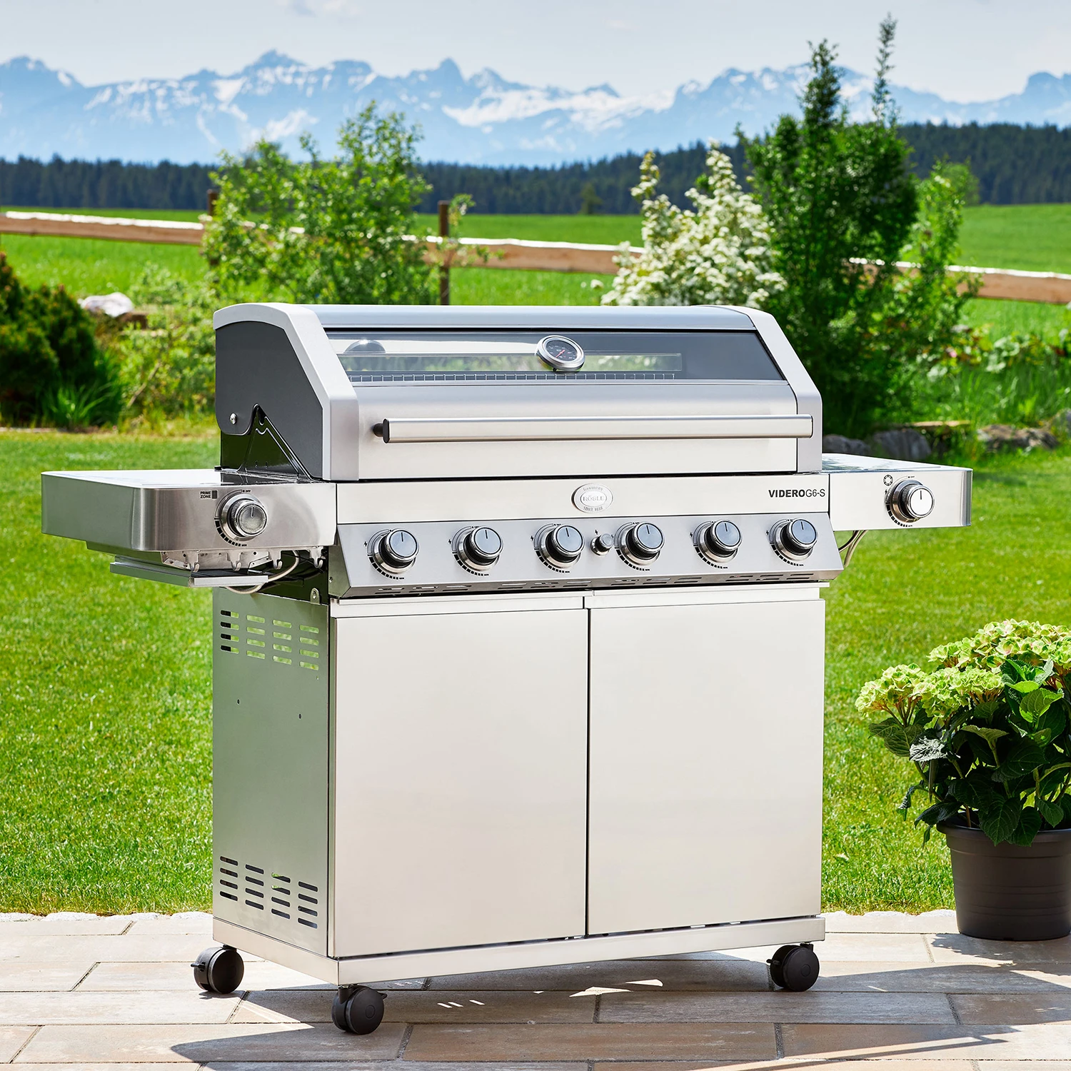 Rösle Edelstahl Gasgrill Videro G6-S VARIO+ - Limited Edition Modell 2023 Inkl. Abdeckhaube 13 Rösle Edelstahl Gasgrill Videro G6-S VARIO+ - Limited Edition Modell 2023 Inkl. Abdeckhaube – Bild 11