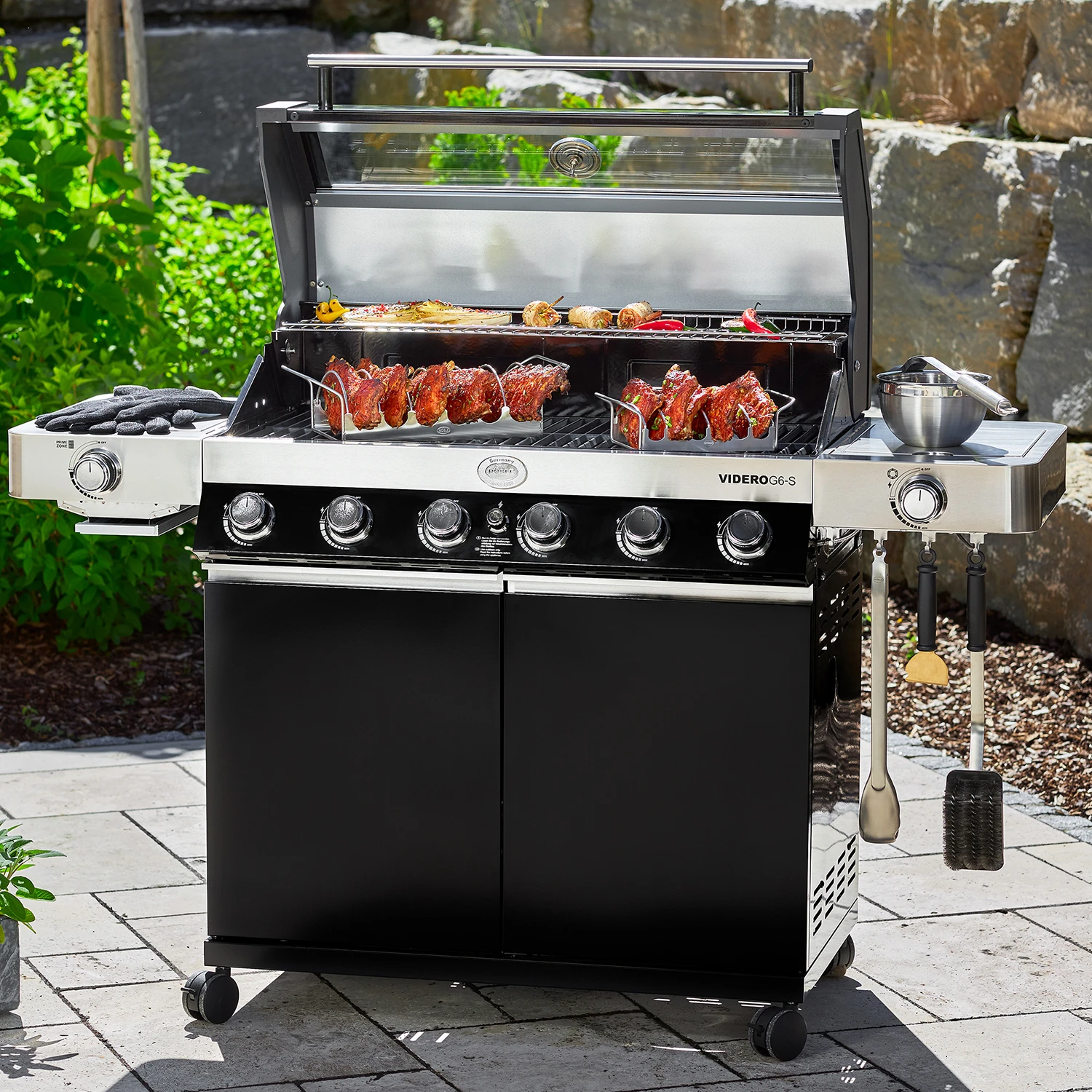 Rösle Gasgrill Videro G6-S VARIO+ Schwarz - Modell 2023 12 Rösle Gasgrill Videro G6-S VARIO+ Schwarz - Modell 2023 – Bild 10