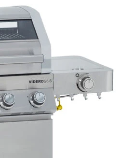 Rösle Edelstahl Gasgrill Videro G6-S VARIO+ - Limited Edition Modell 2023 - X-DEAL Inkl. Abdeckhaube Und Grillplatte -Campinggeschäfte Roesle Videro 25528 G6 S Edelstahl Seitenkocher abklappbar